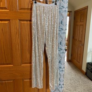 Sequin pants